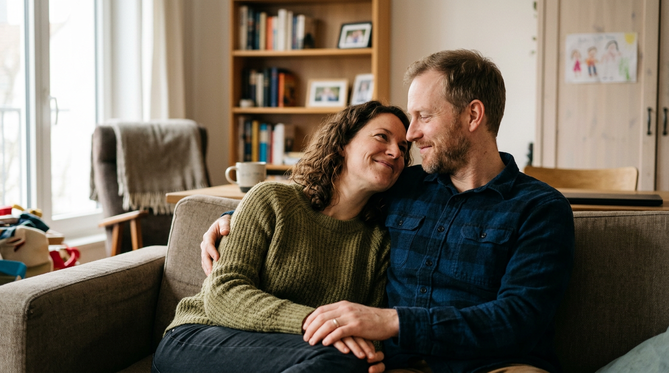 Le couple après les enfants : retrouver sa place d'amoureux