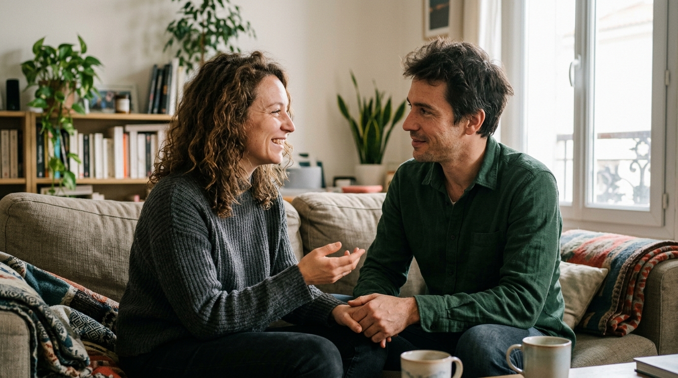 Quand l'un veut sortir et l'autre rester : trouver le compromis