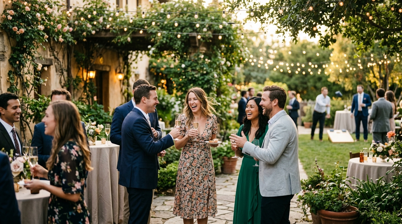 How to Keep Wedding Guests Entertained During Photos